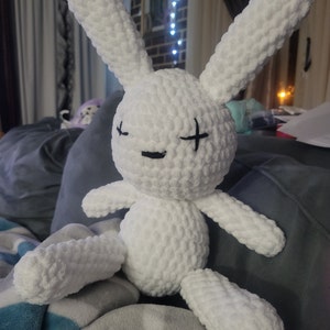 PDF Bad Bunny Inspired Crochet Pattern - Etsy Finland