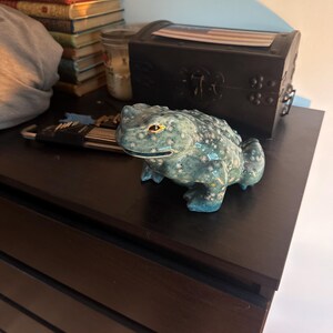 CUSTOM Painted Ceramic Arnel Toad (piggy) Bank SMALL - Etsy