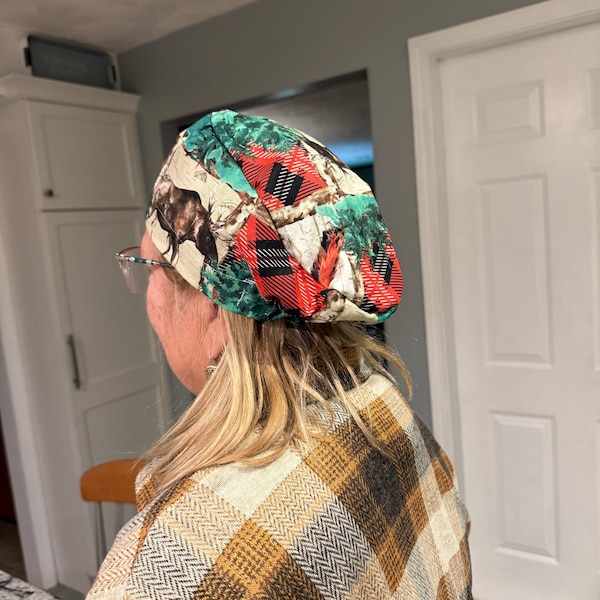 Euro Style Scrub Cap Unisex Sewing Pattern With Video Instructions ...