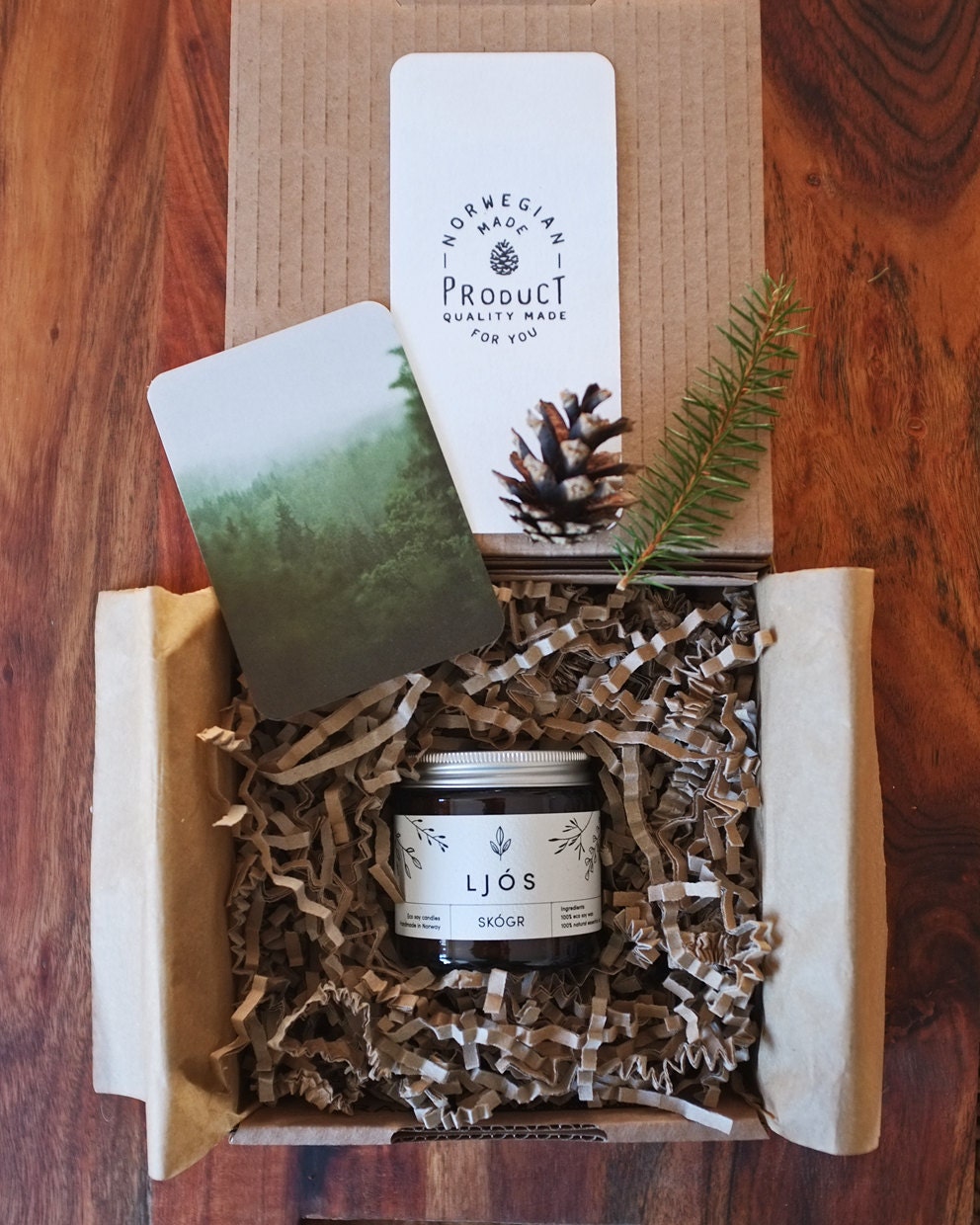 SKÓGR Natural and Sustainable Soy Wax Candle Scented With Etsy