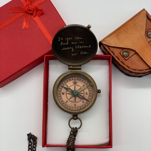 Best Man Gift, Best Man Proposal Gift, Custom Engraved Compass