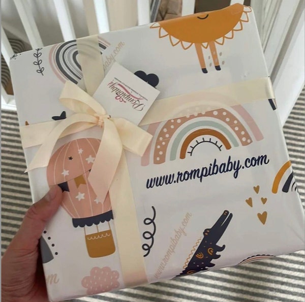 Personalised Baby Hamper, to the World Baby Basket, Nappy Caddy