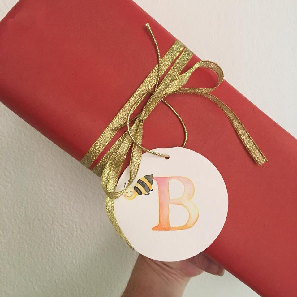 Australian Christmas Gift Tags, Set of 5, Christmas Decor, Unique Puns