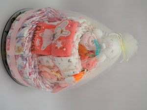Diaper Cake Rose Baby Shower Gift & Centerpiece - Etsy