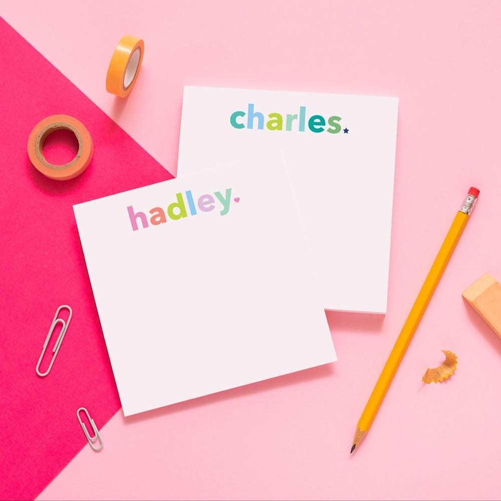 Personalized note pad