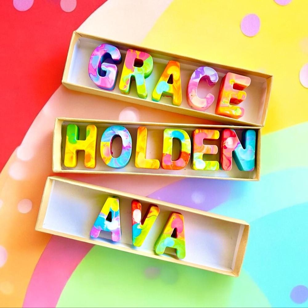 Personalized name Crayons
