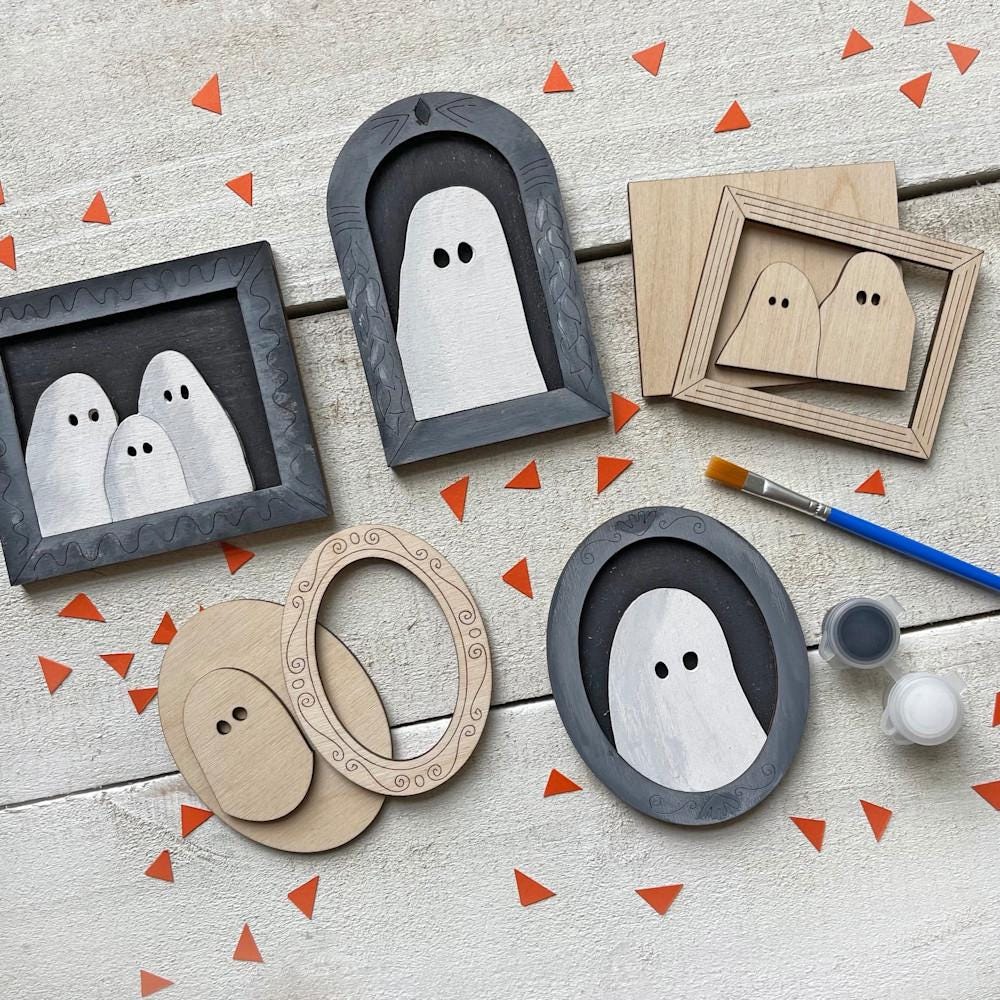 Ghost frames decorating craft kit
