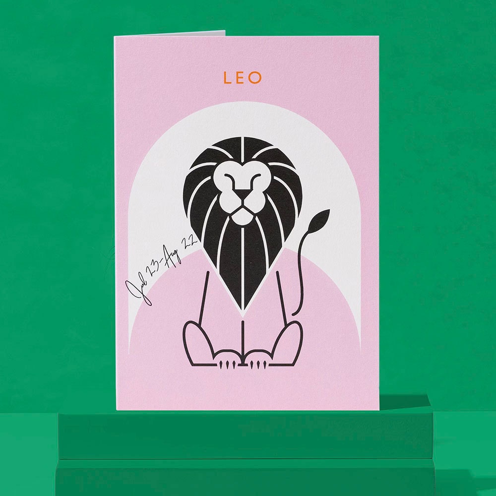 For the ambitious and loyal lion sign