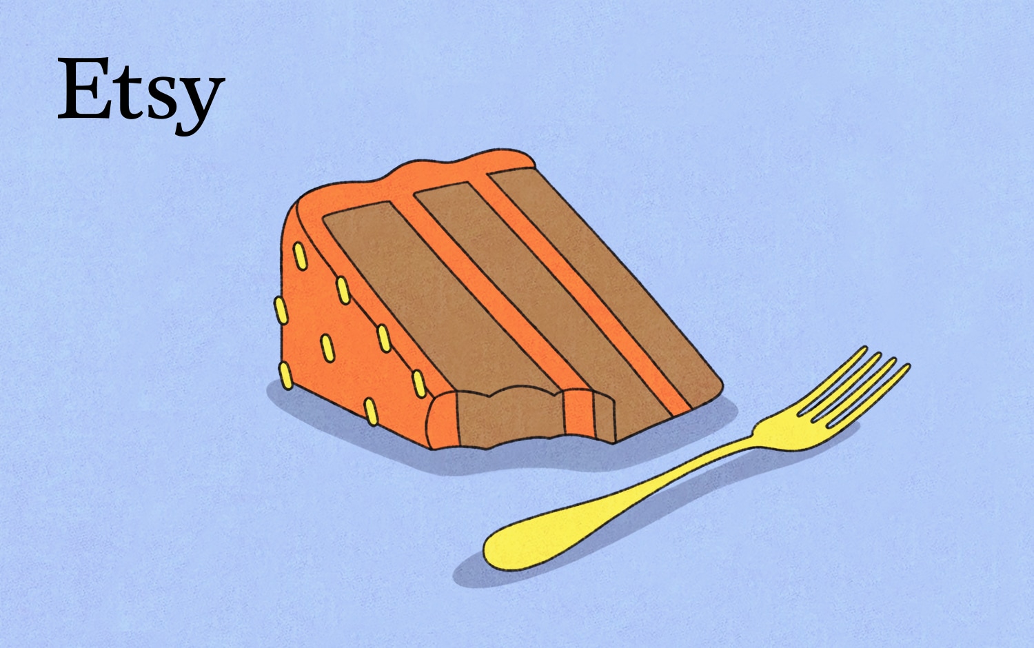 Birthday cake slice