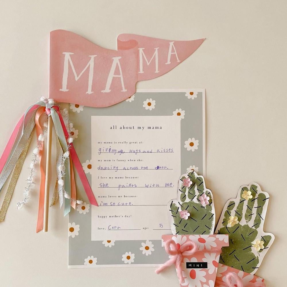 Cuestionario imprimible para mamá o abuela