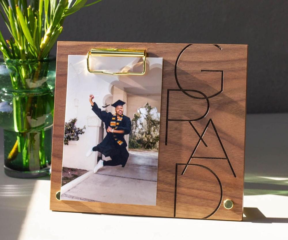 Personalized picture frame with 