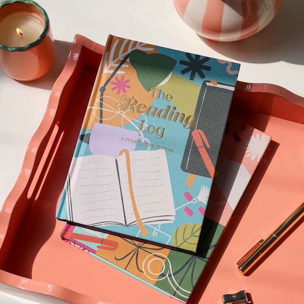 Colourful Reading log journal