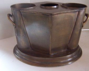 Brass Flower Arranger-3 Sections