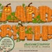 Carved Pumpkin Alphabet by AwesomeScrapper, 2 Sets of Upper Case Characters, Numbers, Symbols, High Quality 300 DPI PNGs, Halloween