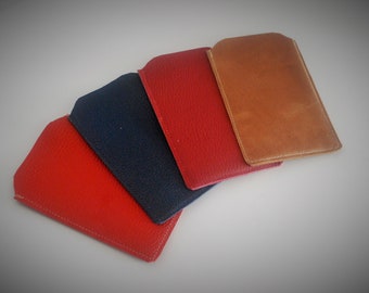 Leather case for smartphone