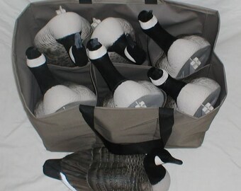 6 Pocket Full Body Goose FLOATERS Custom Decoy Bag NEW