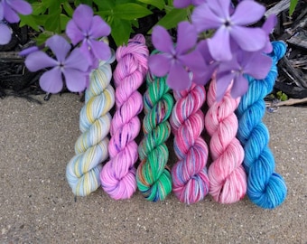 Alice in Wonderland Themed Mini Skein Set!