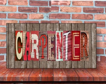 firefighter gift firefighter fathers day gift firefighter firefighter letter art