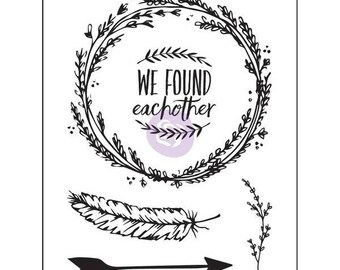 Prima Marketing Frank Garcia Clear Stamps - Wild & Free