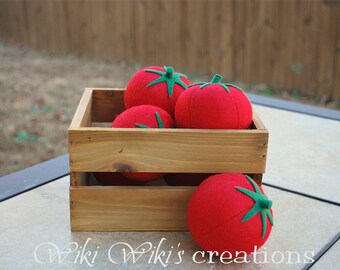 Felt Food Tomato