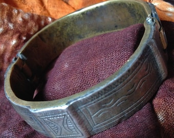 Old Rare, 2 Layered, Brass, Copper Bracelet, Mauretania