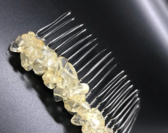 Citrine Hair Combs