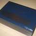 Otagiri Seagull Blue Lacquer Jewelry Music Box Sunrise Sunset Vintage
