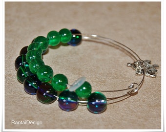 Row Counter Bracelet Bangle Bracelet for Knitting or Crocheting
