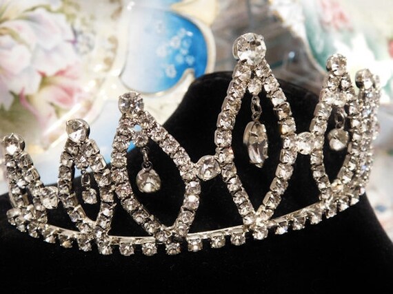Rhinestone Tiara / Wedding / Hair Accessory / Princess / Bachelorette