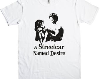 A Streetcar Named Desire T-Shirt - 50's Film, Marlon Brando, All Sizes/Colours