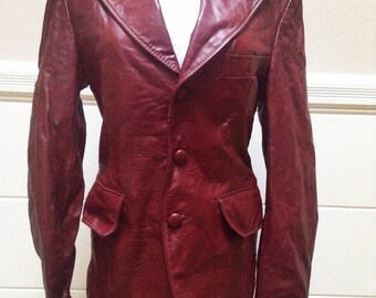 Vintage Late 70s Leather Jacket