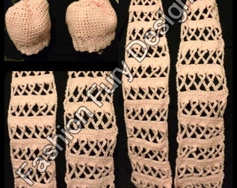Breast Cancer Awareness Pink Ribbon Scarf