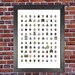 Star Wars Mini Pixel Classic Geek Nerd Movie Print Classic Digital Pixel Art A3 Print