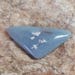 Blue angelite cabochons