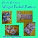 Winged / Tabbed Prefold Cloth Diaper PDF Sewing Pattern