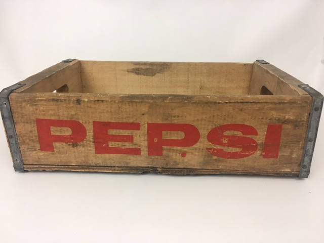 Pepsi Crate Vintage Wooden Soda Pop Zoom