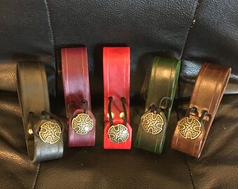 Leather Mug Strap, Tankard Holder SCA LARP Ren Faire