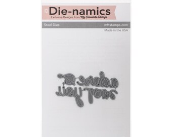 My Favorite Things Die-Namics Dies ~ Love and Adore You, MFT589 ~ RETIRED!