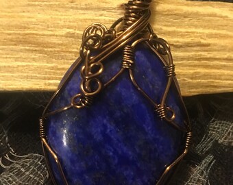 Large Lapis Lazuli Pendant