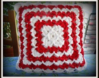 CROCHET CUSHION COVER