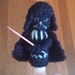 Darth Vader Crochet Finger Puppet Pattern, Star Wars Finger Puppet Pattern, Star Wars Crochet