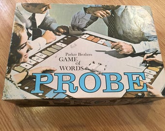 Vintage PROBE Board Game Parker Brothers 1977 100% Complete