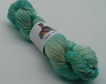80/20 Superwash Merino/Silk high twist sock yarn: Selkie