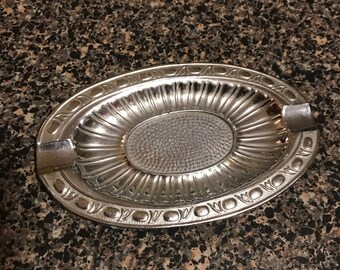 Vintage Chrome Ashtray