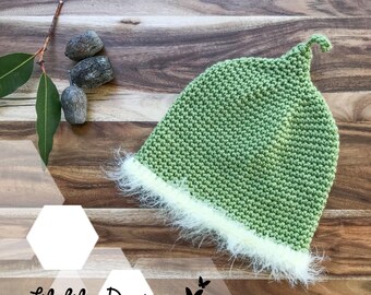 Gumnut Baby Flower Fairy Beanie Hat Newborn to 24 months Snugglepot Cuddlepie May Gibbs Australia Yellow