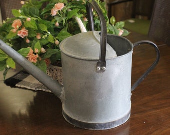 Vintage Galvanized Watering Can