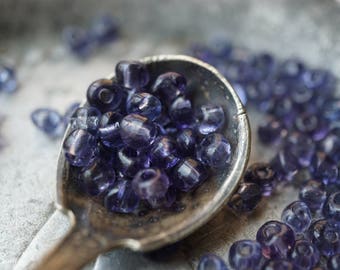 Amethyst Seeds, Seed Beads, Toho Beads, N6