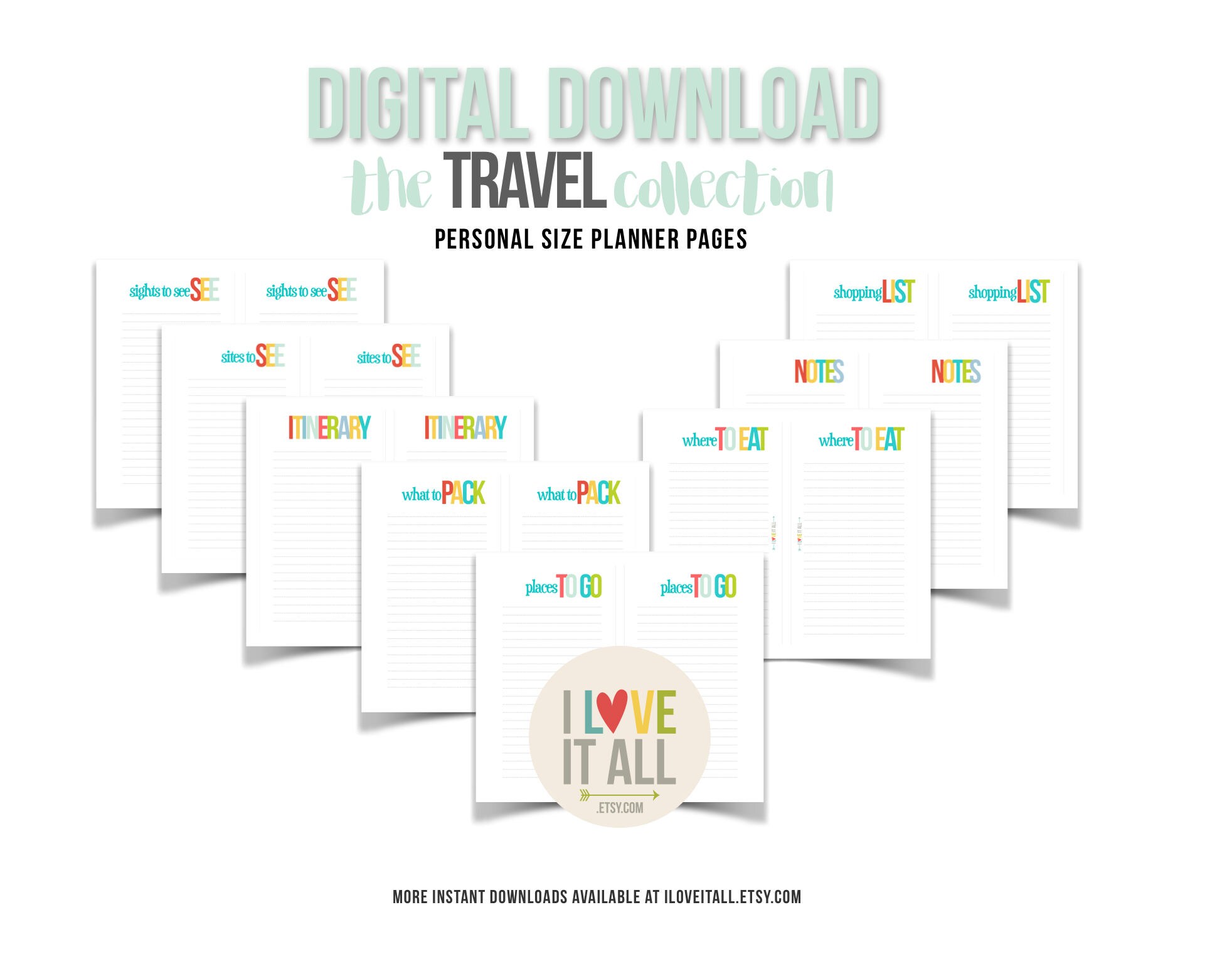 personal planner download