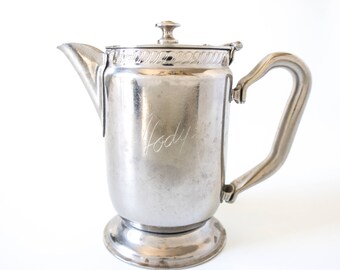 Vintage Hody's Restaurant California Creamer Syrup Pitcher 1951