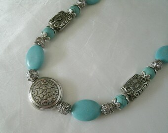 Turquoise Necklace, southwestern jewelry southwest jewelry turquoise jewelry native american jewelry style country western boho bohemian